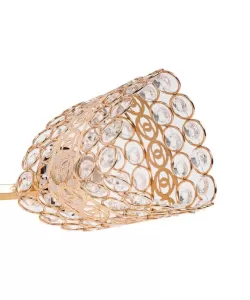 Lustra Catrina Cristal, 3*E27, Metal, Auriu