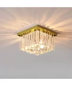 Lustra Cristal Martinez 4x E14 Auriu