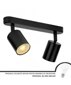 Lustra cu Proiector 2XGU10 Eirini Negru