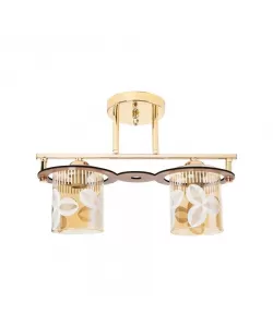 Lustra Dida, 2*E27, Metal, Auriu