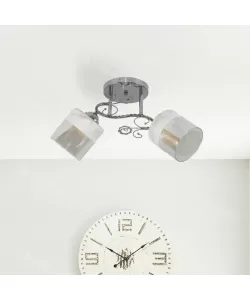 Lustra Dionis, 2*E27, Alb-Auriu