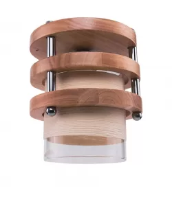 Lustra Eve , 1*E27, Maro Deschis, Lemn