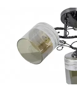 Lustra Fevronia 3x E27 Fumuriu - RESIGILAT -