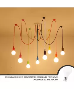 Lustra Kappa 8XE27 Multicolor