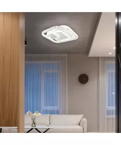 Lustra LED Alida, 11W, Alb, Cristal Lustra LED Alida, 11W, Alb, Cristal