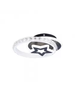 Lustra LED Amelia, 48W, Lumina Rece/Calda/Neutra, Acril