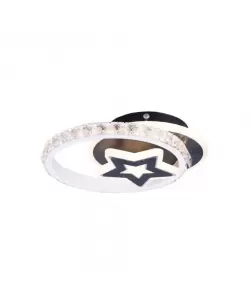 Lustra LED Amelia, 48W, Lumina Rece/Calda/Neutra, Acril