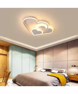 Lustra LED Ami cu Telecomanda, 45W, 2.4GHz, Dimabila, Acril, Alb Lustra LED Ami cu Telecomanda, 45W, 2.4GHz, Dimabila, Acril, Alb