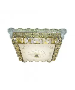 Lustra LED Anaida, 48W, Auriu, 3000K, RGB