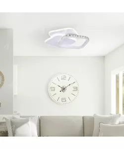 Lustra LED Anastasia, 17W, Lumina Rece/Calda/Neutra, Alb Lustra LED Anastasia, 17W, Lumina Rece/Calda/Neutra, Alb