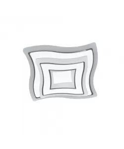 Lustra Led Antonia, 27W, Alb, Acril, 3000/4000/6000K - RESIGILATE-