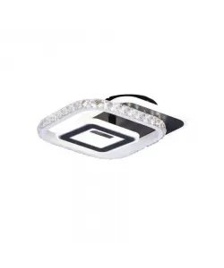 Lustra LED Arabella, 64W, Alb, Negru