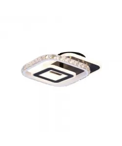 Lustra LED Arabella, 64W, Alb, Negru