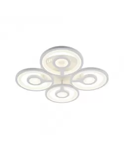 Lustra LED Argiuna, 64W, Acril, 4000K, IP.20, Alb