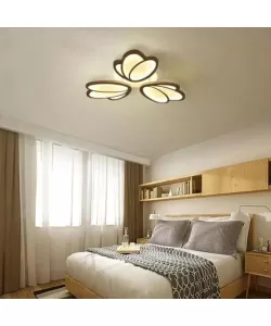 Lustra LED Aysun cu Telecomanda, 47W, Acril si Metal, Alb Lustra LED Aysun cu Telecomanda, 47W, Acril si Metal, Alb