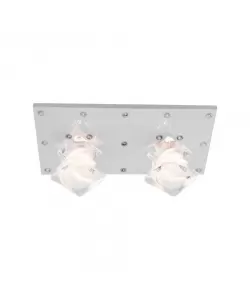 Lustra LED Biagio, 60W, RGB, 3000K, Alb