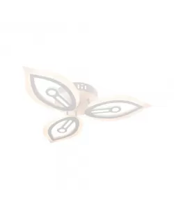 Lustra LED Bria cu Telecomanda, 2.4Ghz, 40W, Acril, Alb