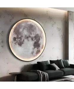 Aplica LED Decorativa Luna 68W Diametru 120CM 3000/4000/6000K