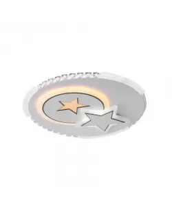Lustra LED Callie, 70W, Alb, Lumina Rece/Calda/Neutra
