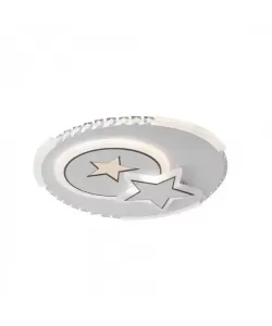 Lustra LED Callie, 70W, Alb, Lumina Rece/Calda/Neutra