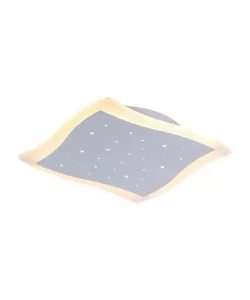 Lustra LED Canis, 68W, Alb, Acril, 3000/4000/6000K