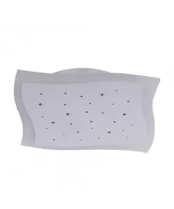 Lustra LED Canis, 68W, Alb, Acril, 3000/4000/6000K