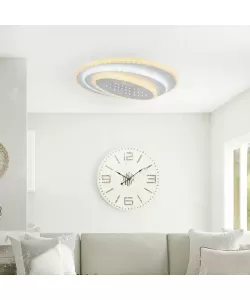 Lustra LED 3D Carolyn 36W Alb Lustra LED 3D Carolyn 36W Alb