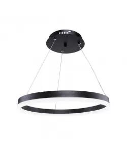 Lustra LED Casiana cu Telecomanda, 50 W, Negru, Dimabila
