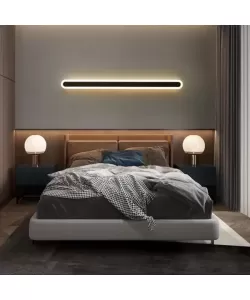 Lustra LED Cassius 24W Alb Negru