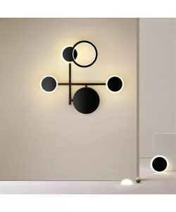 Aplica LED Clytia 25W Negru