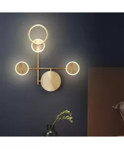 Aplica LED Corycia 25W Auriu