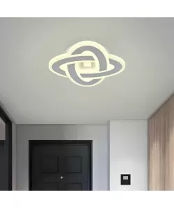 Lustra LED Crinella, lumina Rece/Calda/Neutra, 19W, Alb