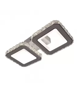 Lustra LED Cristal cu Telecomanda Magnas 52W Dimabila Alb