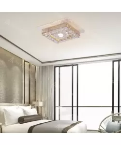 Lustra LED Cristal Esfir 80W Auriu