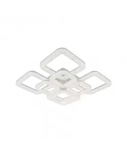 Lustra LED cu Telecomanda Athena 96W Dimabila Alb