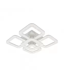 Lustra LED cu Telecomanda Atlanta 80W Dimabila Alb