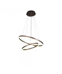 Lustra LED cu Telecomanda Dominique 100W Dimabila Alb Maro