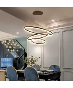 Lustra LED cu Telecomanda Emanuelle 152W Dimabila Maro