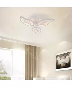 Lustra LED cu Telecomanda Laurice 60W Dimabila Alb