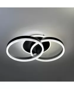 Lustra LED cu Telecomanda Stephan 100W Dimabila Negru