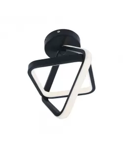 Lustra LED Cubus, 13W, Lumina Rece/Calda/Neutra, Negru, Acril Lustra LED Cubus, 13W, Lumina Rece/Calda/Neutra, Negru, Acril