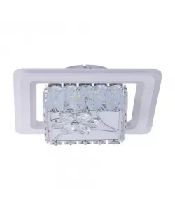 Lustra LED Cristal Kole 50W Alb
