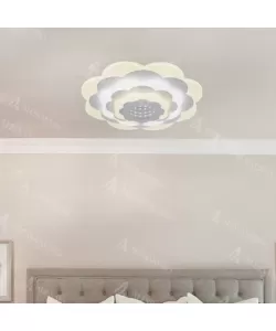 Lustra LED 3D Darlene 24W Alb Lustra LED 3D Darlene 24W Alb