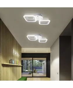 Lustra LED Dhara, 11W, 4000K, Alb, Acril, IP.20 Lustra LED Dhara, 11W, 4000K, Alb, Acril, IP.20