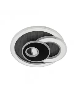 Lustra LED Dioris , 40W, Negru si Alb, IP.20, Rotunda