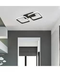 Lustra LED Eshima 33W Negru Lustra LED Eshima 33W Negru