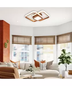 Lustra LED Felicia, 36W, 3000/4000/6000K, Maro