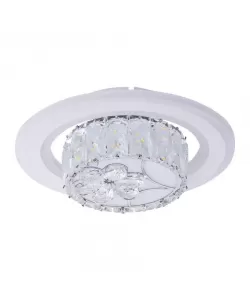 Lustra LED Cristal Gladiola 40W Alb