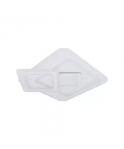 Lustra LED Iamina cu Telecomanda, 180 W, Alb, Dimabila