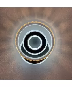 Aplica LED Cristal Inara 40W Negru Aplica LED Cristal Inara 40W Negru